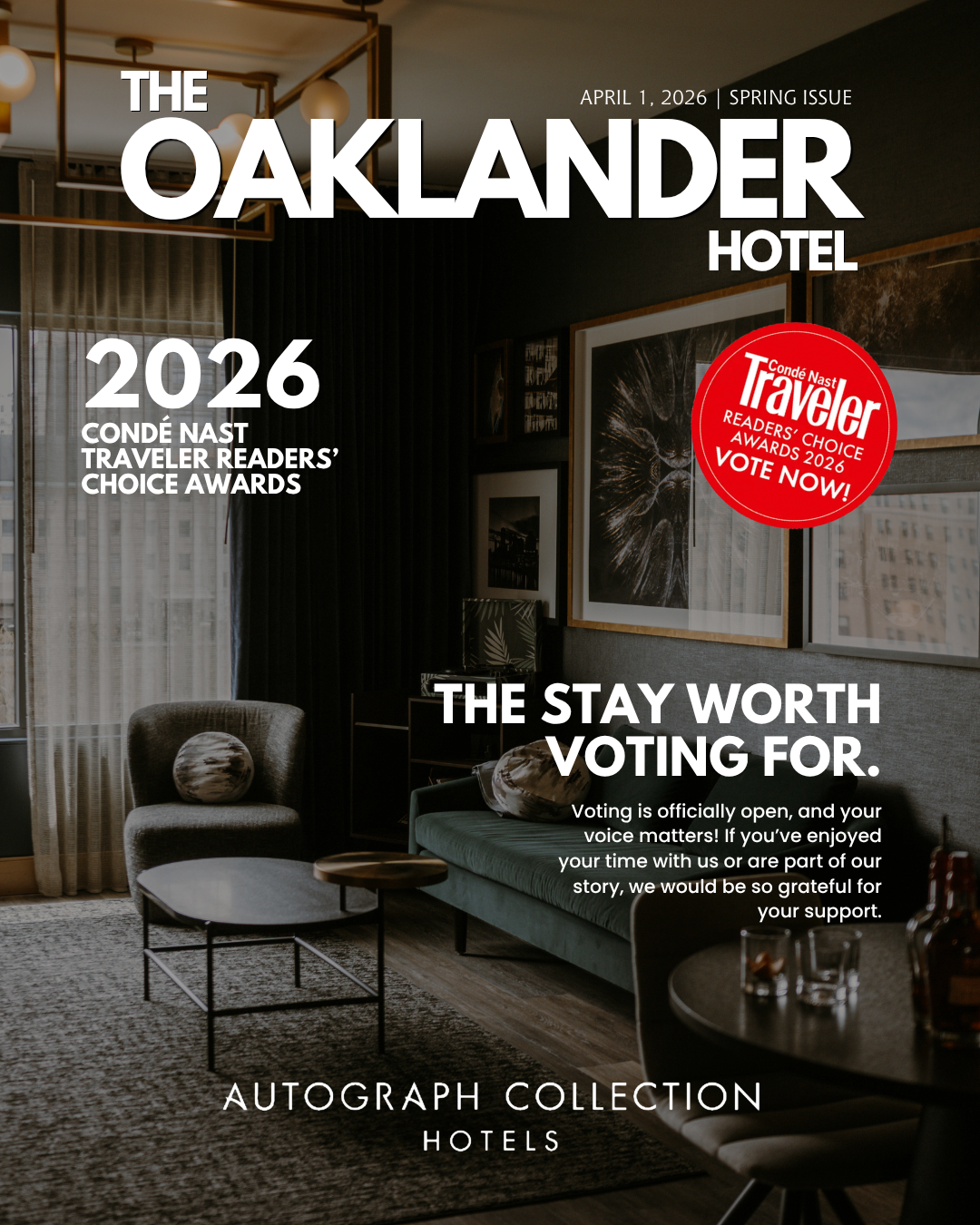 a magazine cover with a couch and a coffee table