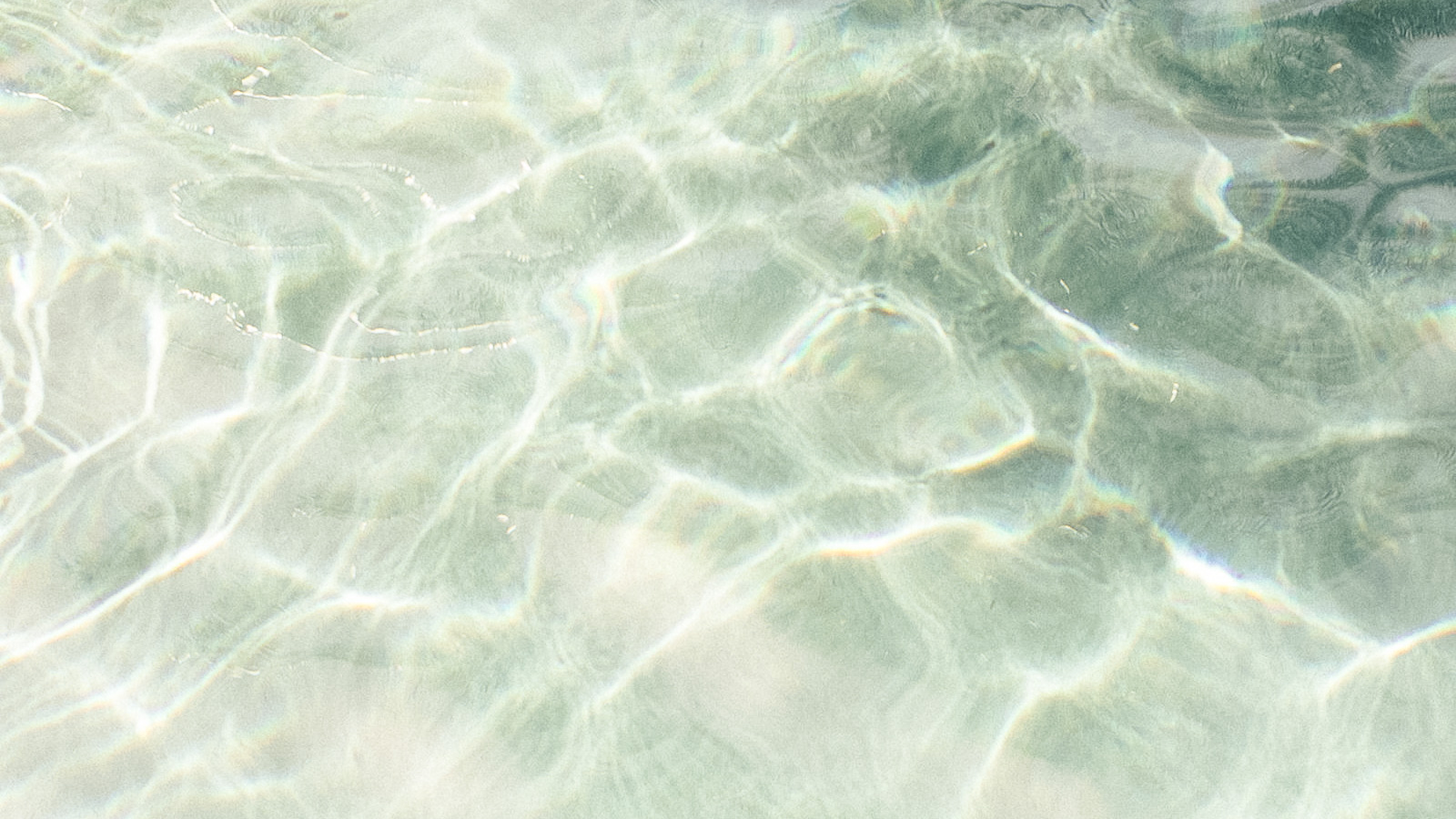 a clear water with ripples
