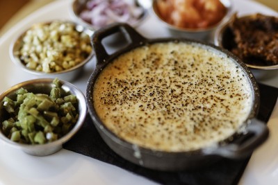 a bowl of food on a plate